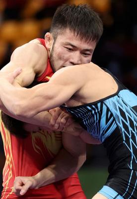 全運(yùn)會(huì)|男子古典式摔跤公斤級決賽:托爾巴圖奪冠