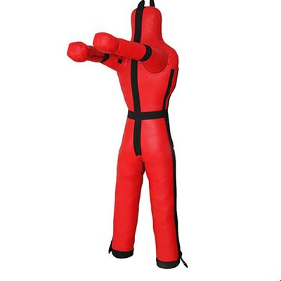 形沙袋柔術(shù)假人散打人偶 摔跤假人皮人