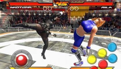 女子摔跤競技格斗